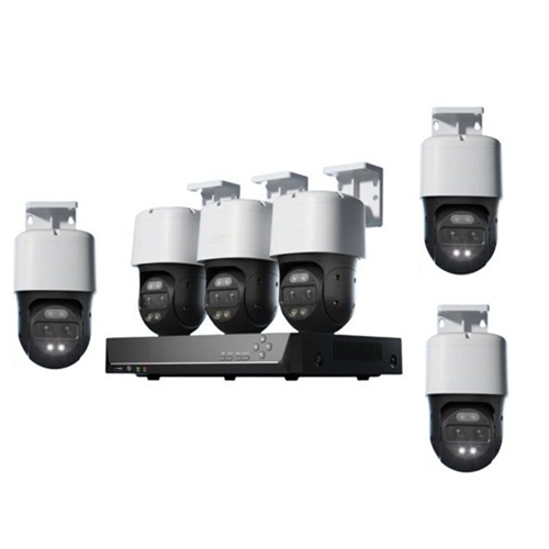 Reolink RLK8-800TM4 6-Camera Bundle RLK8-800TM4 4K Dual-Lens Power Over Ethernet (PoE) Security System with Auto-Zoom Tracking, 6 Cameras
