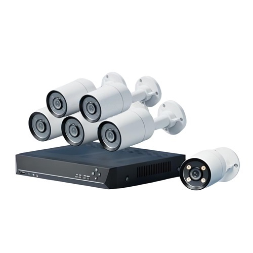 Reolink RLK8-CX410B4 6-Camera Bundle RLK8-CX410B4 2K Power Over Ethernet (PoE) 8-Channel ColorX Security System with True-Color Night Vision, 6 Cameras