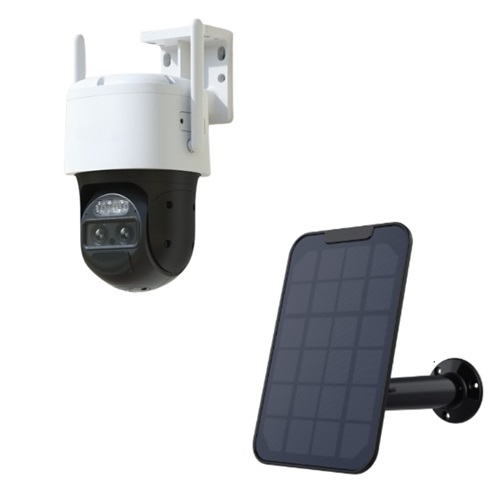 Reolink Reolink TrackMix + Solar Panel (Black) TrackMix Smart WiFi Battery Camera with Auto-Zoom Tracking, Black Solar Panel (3W)