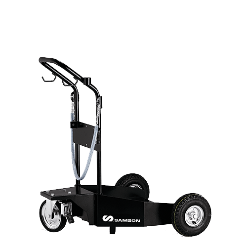 Samson Corporation 1305 Heavy Duty 3 Wheel Platform Truck for 55 Gal Drum