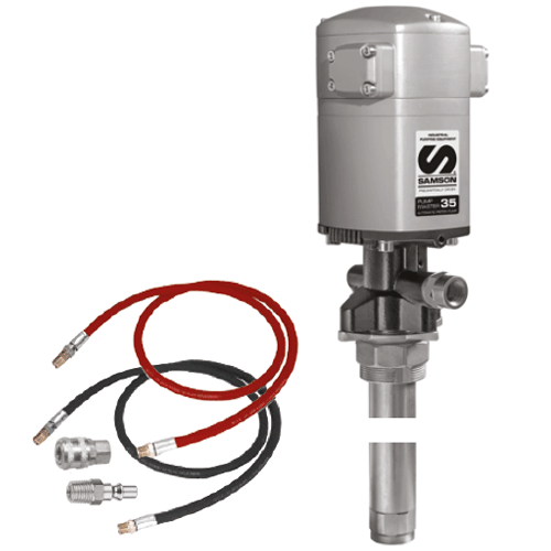 Samson Corporation 535811A PM35 8:1 55 Gal Pump and Hose Drum Package