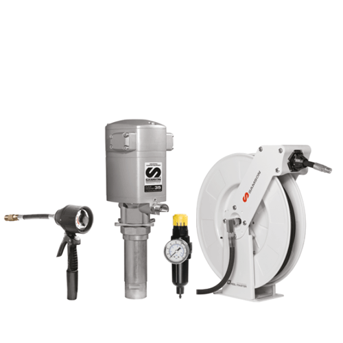 Samson Corporation 900442 PM35 5:1 Tankless Package, 504 Reel 50', MC8 Delivery Handle