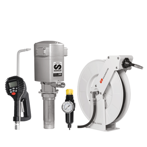 Samson Corporation 900443 PM35 5:1 Tankless Package, 504 Reel 50', Preset Digital Delivery Handle