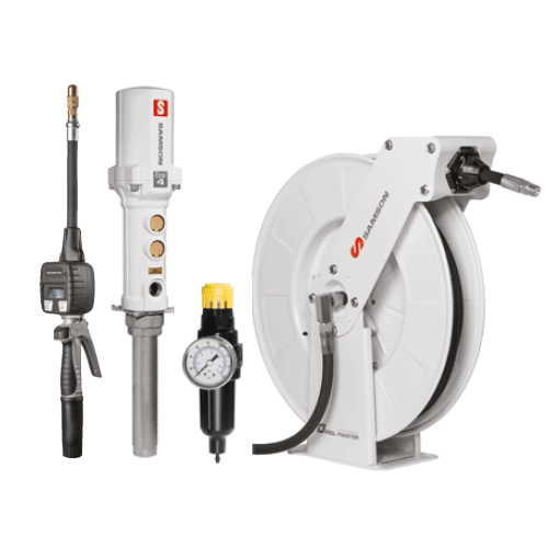 Samson Corporation 900542 PM4 5:1 Tankless Package, 504 Reel 50', EC8 Delivery Handle