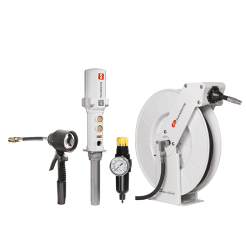 Samson Corporation 900543 PM4 5:1 Tankless Package, 504 Reel 50', MC8 Delivery Handle