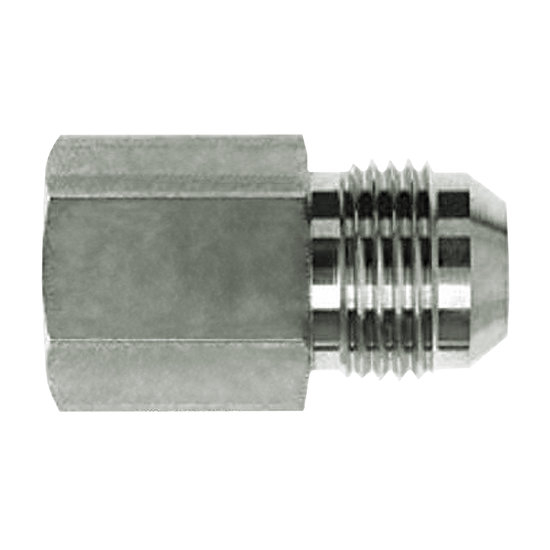 Seal Fast 2405-32-32 2 in T1 (UNF) and 2 in T2 (NPTF) Carbon Steel 37 Flare to Pipe JIC Male x Female Adapter Fitting