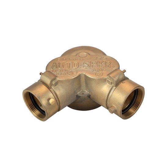Seal Fast 3113315 Branded Stand Pipe Siamese Single Bottom Outlet Connection Cast Clapper
