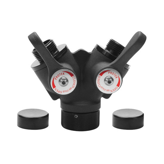 Seal Fast 505 1 in Female NPSH x 1 in Male NPSH x 1 in Male NPSH Connection Hardcoat Aluminum Forestry Wye