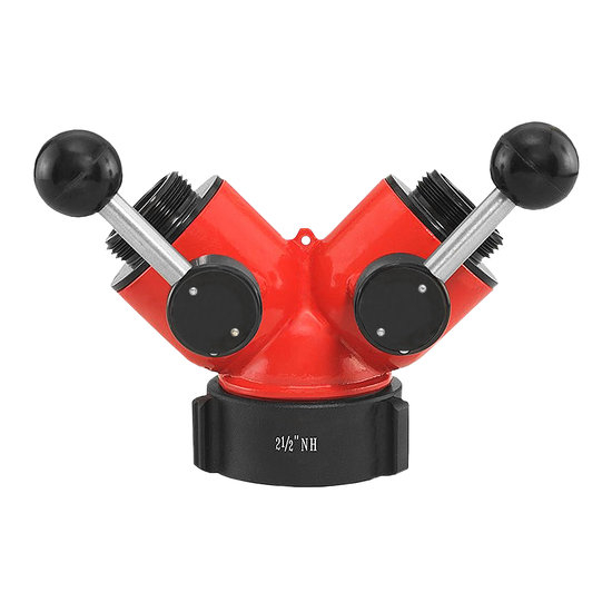 Seal Fast 520 2-1/2 in FNST x 1-1/2 in MNST x 1-1/2 in MNST Connection Hardcoat Aluminum Leader Line Wye