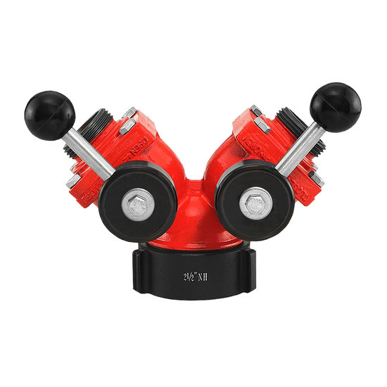 Seal Fast 530 2-1/2 in FNST x 1-1/2 in MNST x 1-1/2 in MNST Connection Hardcoat Aluminum Leader Line Wye