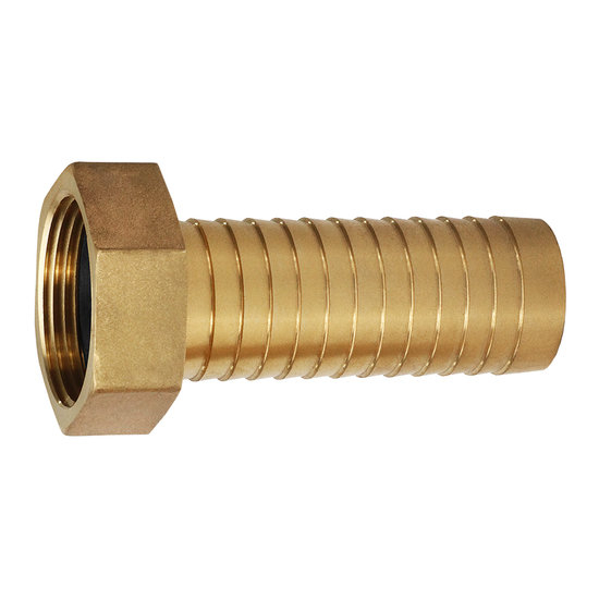Seal Fast BLS100F 1" x 1" Long Shank - Brass Female NPSH