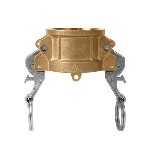 Seal Fast DC 100BRSK 1 in Size Brass Type DC Self-Locking Coupler Dust Cap