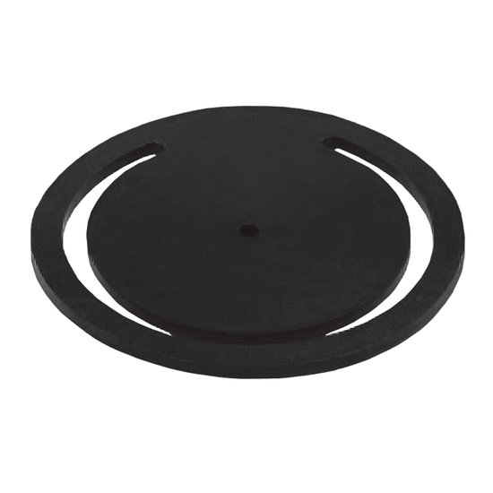 Seal Fast FVG 25B 2 in Hose Size Neoprene Flapper Gasket