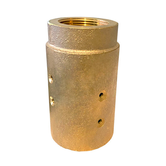 Seal Fast HE 3BR 1-1/4 in Hose Size Brass NPSH Threaded Hose End Nozzle Holder