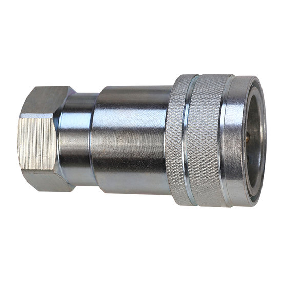 Seal Fast HQD-16-AFS 4.60 in Overall Length Carbon Steel Type A Quick Connect Hydraulic Socket
