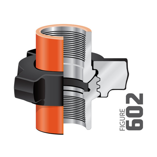 Seal Fast HU602-100T 1 in Size Figure 602 Threaded Hammer Union
