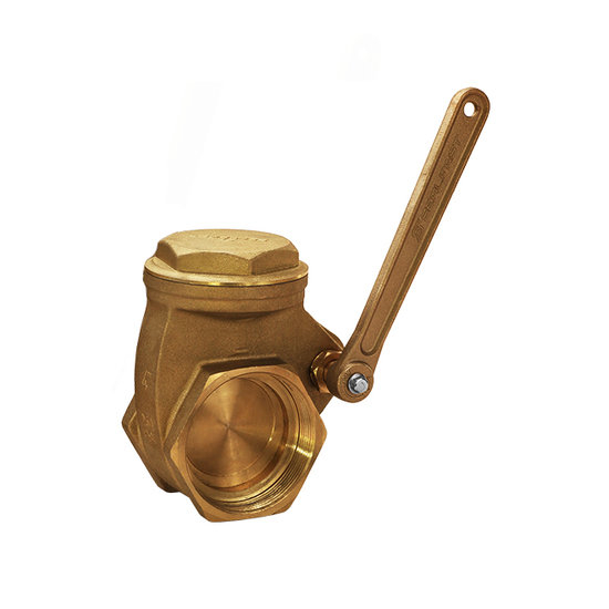Seal Fast LV200NPT 2 in Size Brass Lever Valve