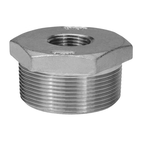 Seal Fast PCSS304BU0908 2-1/2 x 2 in Size 304 Stainless Steel Bushing Fitting