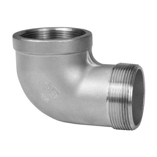 Seal Fast PCSS304SEL9008 2 in Size 304 Stainless Steel 90 Degree Street Elbow