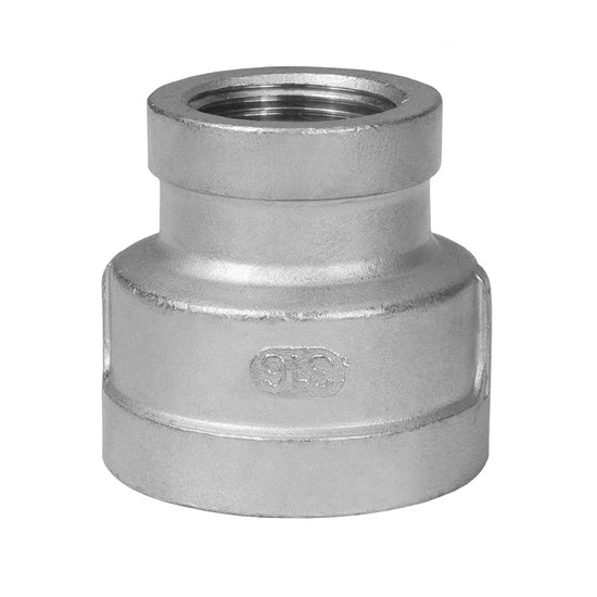 Seal Fast PCSSRC1110 4 x 3 in Size 316 Stainless Steel Threaded Reducing Coupling