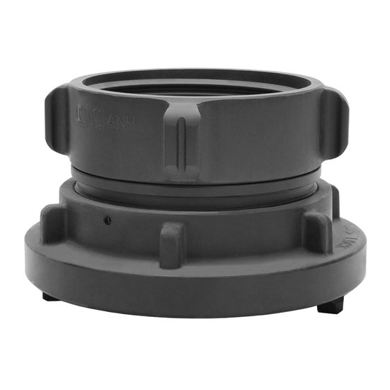 Seal Fast ST4045FSNST 4 x 4-1/2 in Size Hardcoat Aluminum Storz X RL Swivel Female Coupling