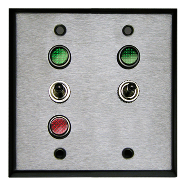 Signal-Tech 1996 DG32 SPDT/120VAC Double Gang Switch (1-SPST) (1-SPDT)