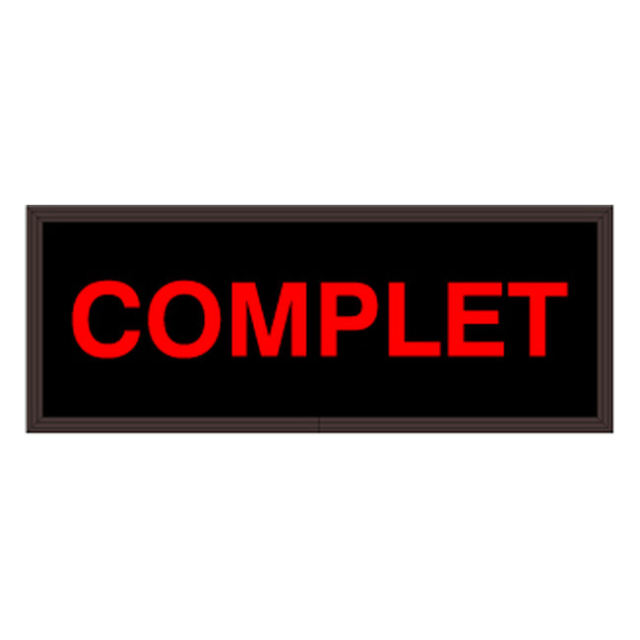 Signal-Tech 27291 PHX718R-134/120-277VAC "COMPLET" Outdoor Blank-out LED Backlit Sign
