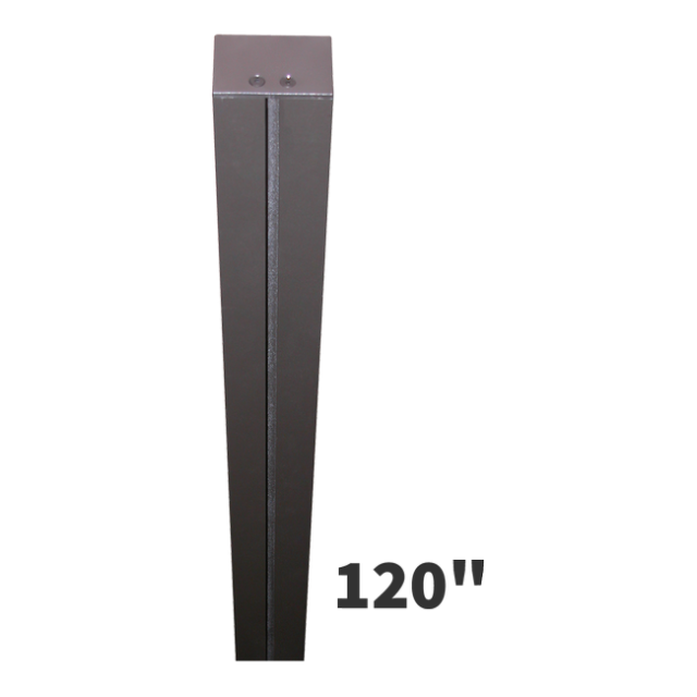 Signal-Tech 2879 P120 120" H Single Post (2-1/4" x 3") for Direct Burial