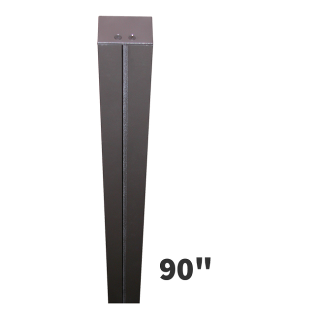 Signal-Tech 2889 P90 90" H Single Post (2-1/4" x 3") for Direct Burial