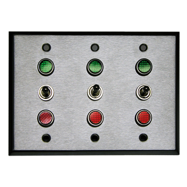 Signal-Tech 30950 TG333 SPDT/12VDC 3 Gang Switch (3-SPDT)