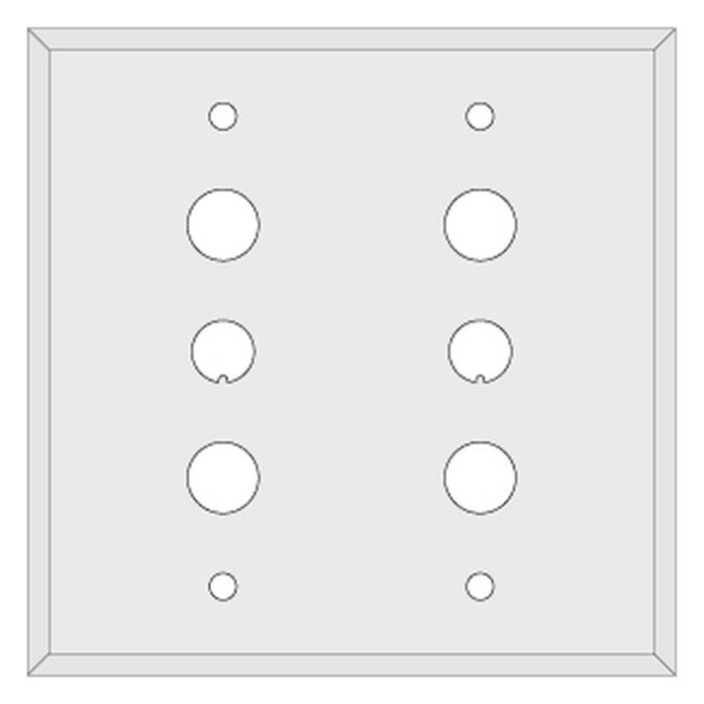 Signal-Tech 3098 SWP2 Double Gang Switch Plate