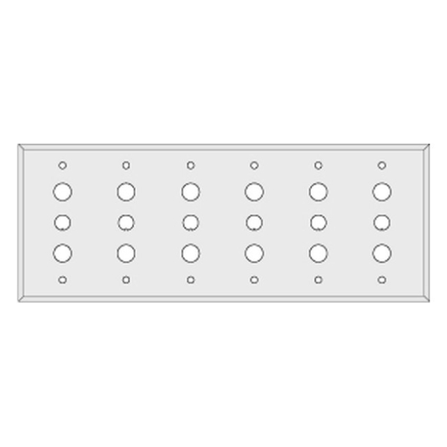 Signal-Tech 3102 SWP6 SWP6 Six Gang Switch Plate
