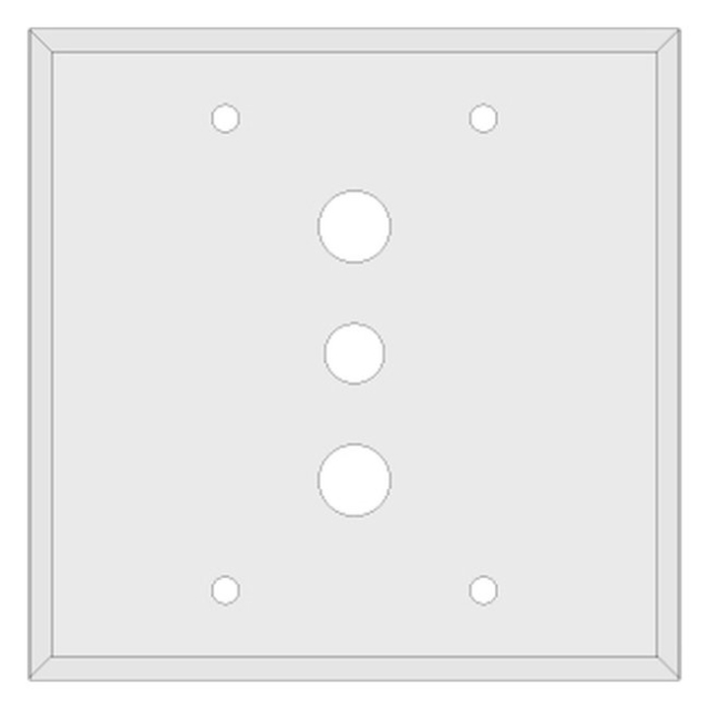 Signal-Tech 32380 SWP1-3 Custom Double Gang Switchplate