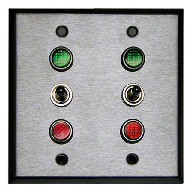 Signal-Tech 33009 DG33 DPDT/120VAC Double Gang Switch (2-DPDT)