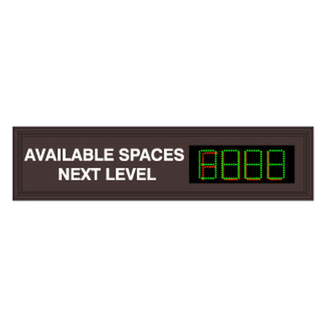 Signal-Tech 34115 SA1249GR-01-I516 "1 level Space Available - nvidia AVAILABLE SPACES NEXT LEVEL" Space Available Sign
