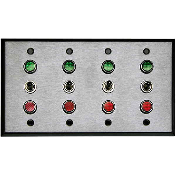 Signal-Tech 38037 FG3333 SPDT/24VDC 4 Gang Switch (4-SPDT)