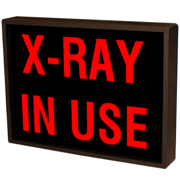 Signal-Tech 38637 SBL811R-270/120-277VAC "X-RAY IN USE" Indoor Blank-out LED Backlit Sign