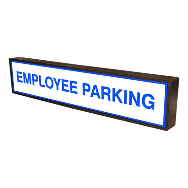 Signal-Tech 39004 PHXF734W-D376/120-277VAC "EMPLOYEE PARKING" Outdoor LED Backlit Sign