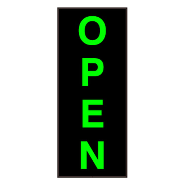 Signal-Tech 39317 PHX3414G-180/120-277VAC "OPEN" Outdoor Blank-out LED Backlit Sign