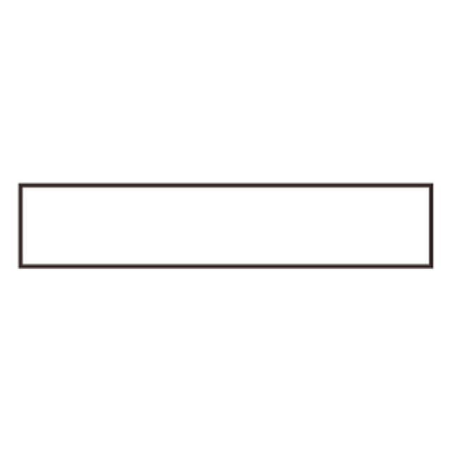 Signal-Tech 40912 NIF734-BLANK "BLANK" Non-Illuminated Frame