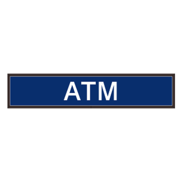 Signal-Tech 48172 PHXF734W-125C/120-277VAC "ATM" Outdoor LED Backlit Sign