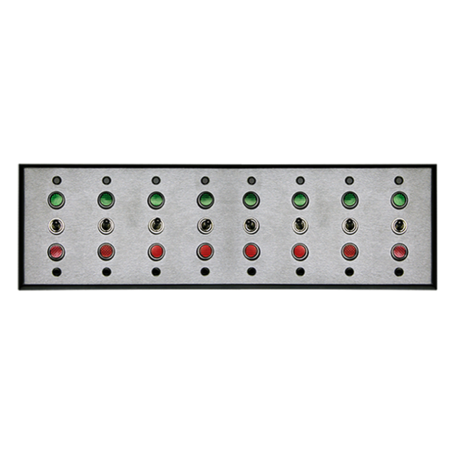 Signal-Tech 49443 EG33333333 SPDT/277VAC 8 Gang Switch (8-SPDT)