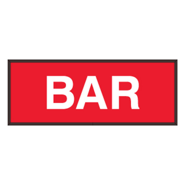 Signal-Tech 50576 PHXF718W-F601R/120-277VAC "BAR" Outdoor LED Backlit Sign