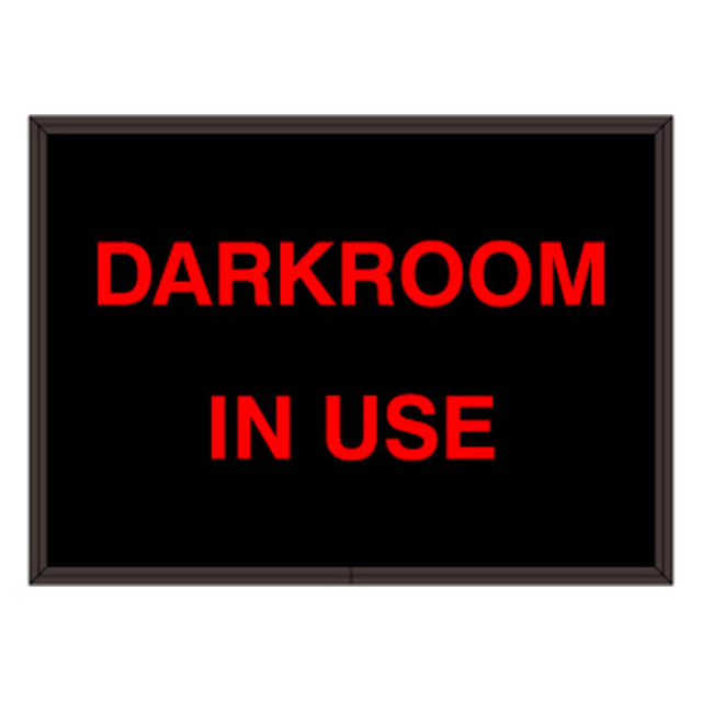 Signal-Tech 52620 PHX811R-C868/120-277VAC "DARKROOM IN USE" Outdoor Blank-out LED Backlit Sign