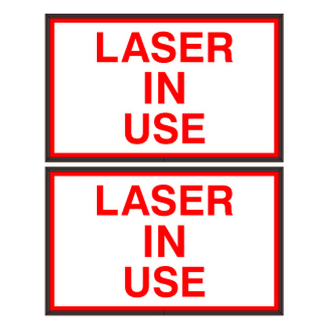 Signal-Tech 54439 PHXF1016DWW-193RR/120-277VAC "LASER IN USE | LASER IN USE" Outdoor LED Backlit Sign