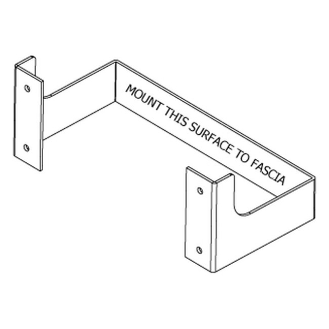 Signal-Tech 62332 AM718-90 Projection Angle Bracket for Use on 7" x 18" Signs