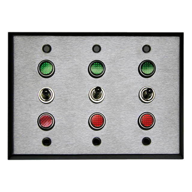 Signal-Tech 6645 TG333 SPDT/120VAC 3 Gang Switch (3-SPDT)