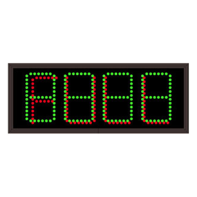 Signal-Tech 67733 SA718GR-01/120-277VAC "4-Digit LED Counting Display (Seven Segment), Green & Red" Space Available Sign
