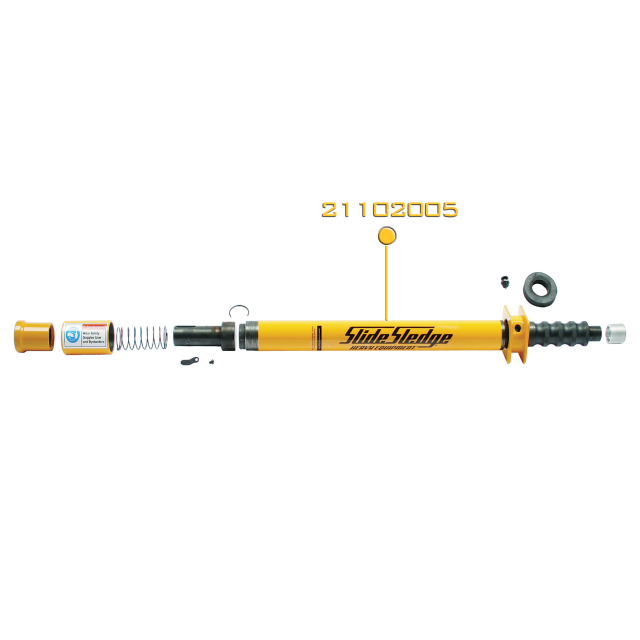 Slide Sledge 21102005 Drive Bar Tube for 13 Pound Multi-Head Hammer