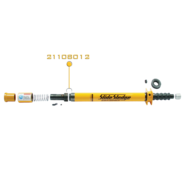 Slide Sledge 21108012 Drive Bar Retaining Ring for 9 & 13 Pound Multi-Head Hammers